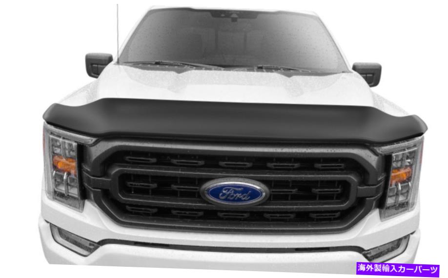 バグシールド AVS 21+ FITS FORD F -150注目を集めるバグフェクターIIフードシールド-Smoke -25621 AVS 21+ fits Ford F-150 High Profile Bugflector II Hood Shield - Smoke - 25621【並行輸入品】