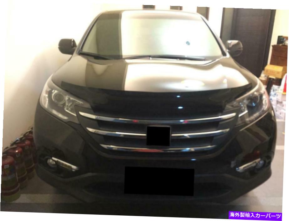 バグシールド 2011-2016ホンダCR-Vフードプロテクターストーンバグシールドアクリル For 2011-2016 HONDA CR-V Hood Protector Stone Bug Shield Acrylic【並行輸入品】