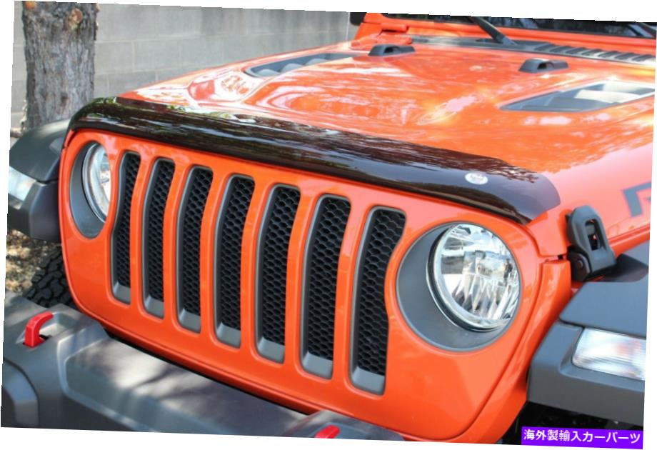 バグシールド Jeep Gladiator 2020 Bugshield Hood Deflector Stone Guard Jeep Gladiator 2020 Bugshield Hood Deflector Stone Guard【並行輸入品】