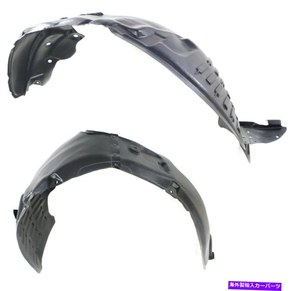 フェンダーライナー 2014年から2015年のフェンダーライナー2つのフロントドライバーと助手席側のKia Sorentoセット Fender Liner For 2014-2015 Kia Sorento Set of 2 Front Driver and Passenger Side【並行輸入品】