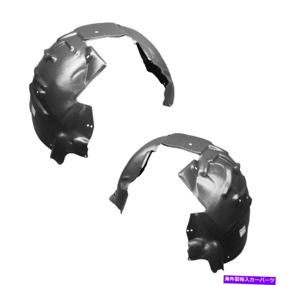 フェンダーライナー 2009-2012の新しいフロントドライバーと乗客側フェンダーライナーセットAudi A4 S4 New Front Driver & Passenger Side Fender Liner Set For 2009-2012 Audi A4 S4【並行輸入品】
