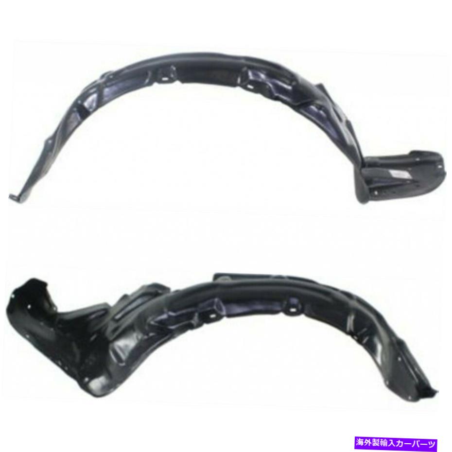 フェンダーライナー トヨタMR2スパイダースプラッシュガード/フェンダーライナー2000-2005 LHおよびRHペアフロント For Toyota MR2 Spyder Splash Guard/Fender Liner 2000-2005 LH and RH Pair Front【並行輸入品】