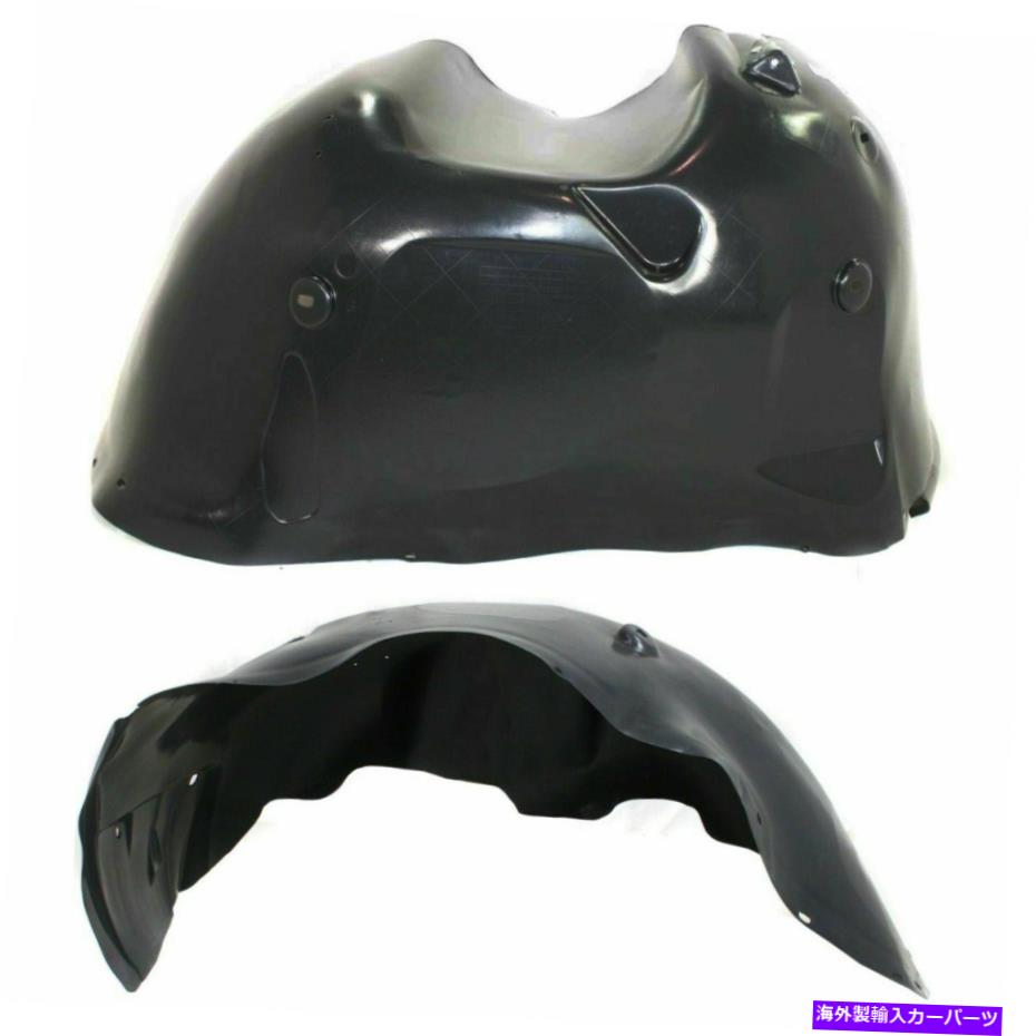 フェンダーライナー 2007-2010の新しいフロントRH＆LHインナーフェンダーシボレーシルバラード2500 3500 HD New Front Rh & Lh Inner Fender For 2007-2010 Chevrolet Silverado 2500 3500 HD【並行輸入品】