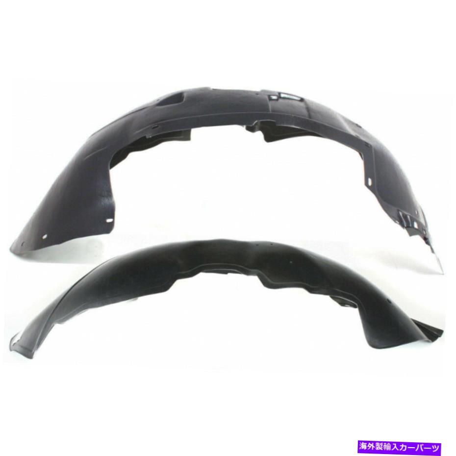 フェンダーライナー GMCシエラ3500クラシックスプラッシュガード/フェンダーライナー2007-2007ペアフロント For GMC Sierra 3500 Classic Splash Guard/Fender Liner 2007-2007 Pair Front【並行輸入品】