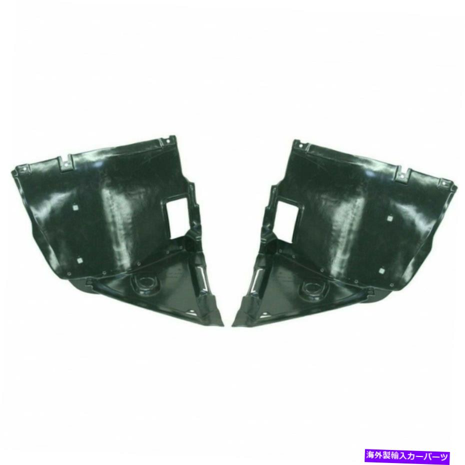 フェンダーライナー BMW 325XIスプラッシュガード/フェンダーライナー2001 02 03 04 2005 LH＆RHペアフロント For BMW 325xi Splash Guard/Fender Liner 2001 02 03 04 2005 LH & RH Pair Front【並行輸入品】