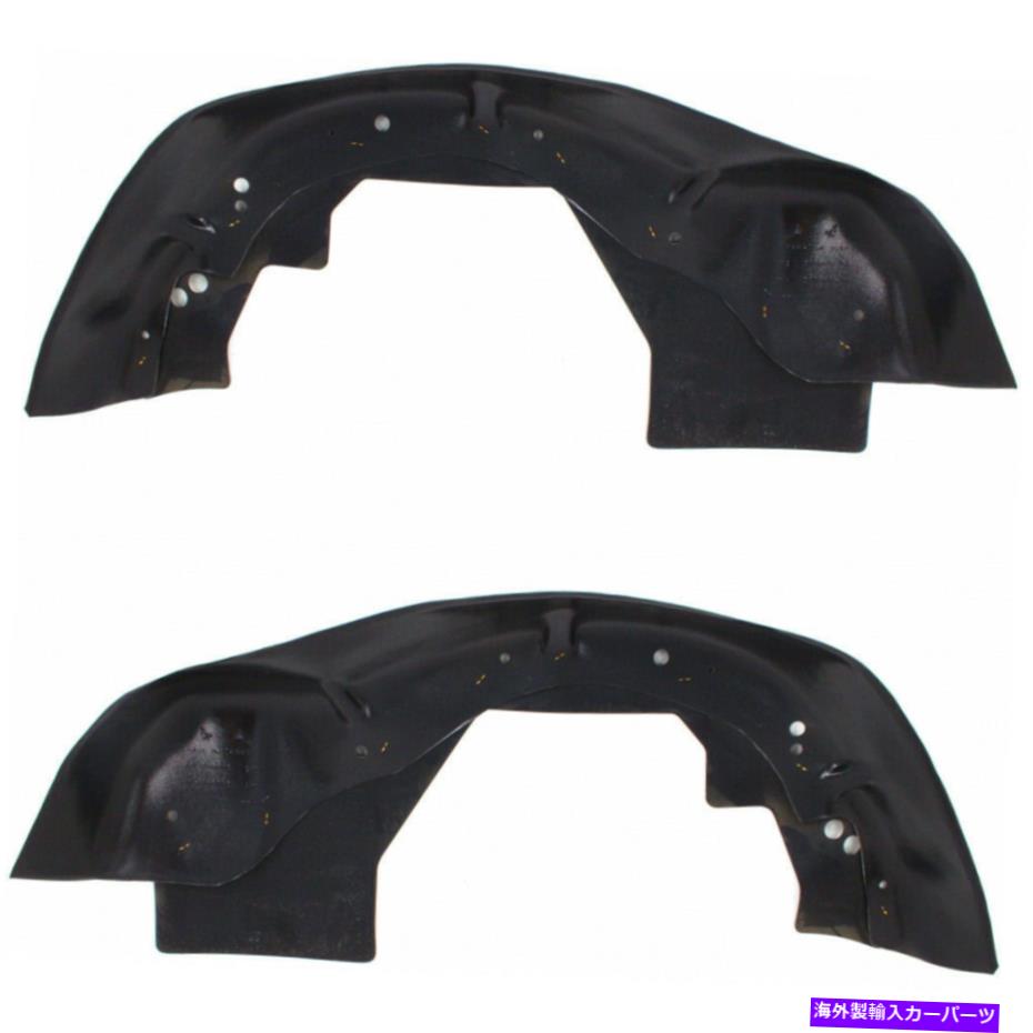 フェンダーライナー GMCキャニオンスプラッシュガード/フェンダーライナー2004-2008ペア内側セクションRWD For GMC Canyon Splash Guard/Fender Liner 2004-2008 Pair Inner Section RWD【並行輸入品】