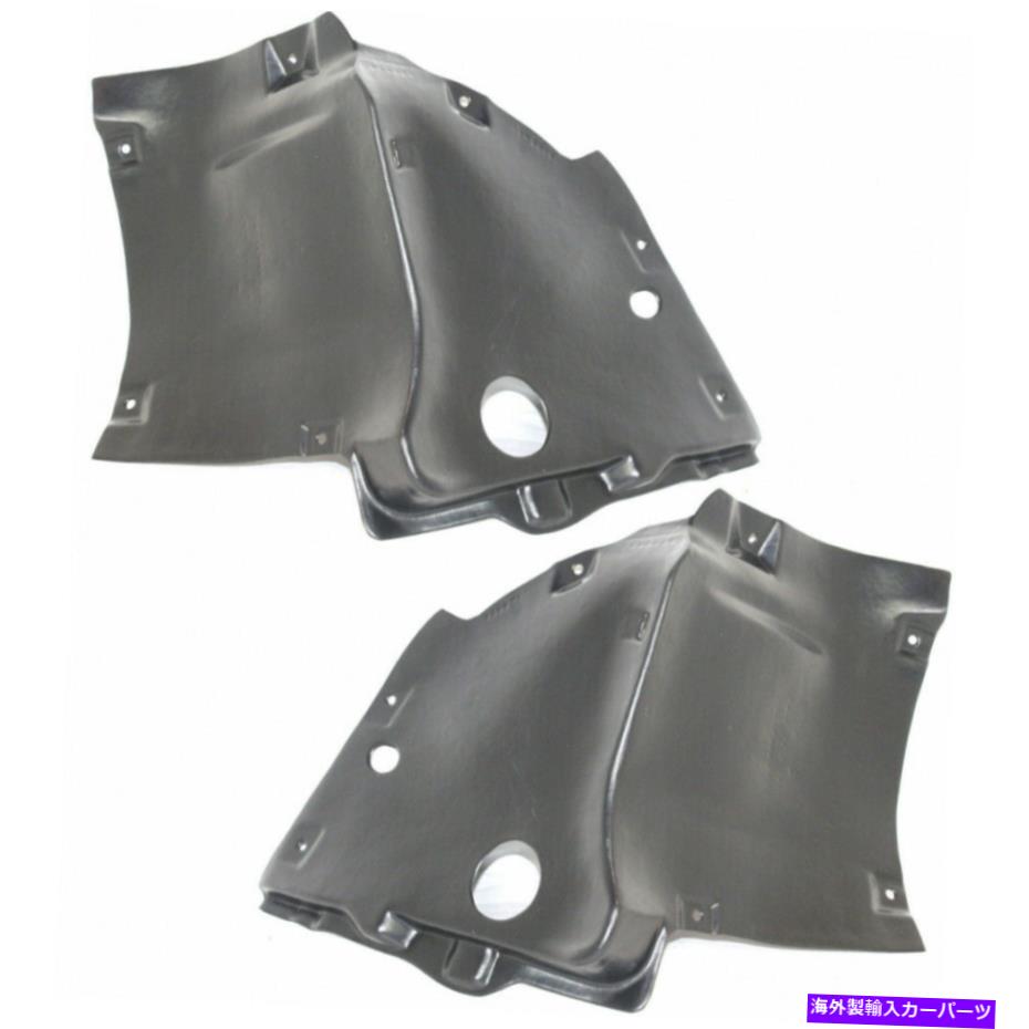 フェンダーライナー メルセデスベンツCLK55 AMGスプラッシュガード/フェンダーライナー2003-2005 LH＆RHペア用 For Mercedes-Benz CLK55 AMG Splash Guard/Fender Liner 2003-2005 LH & RH Pair【並行輸入品】