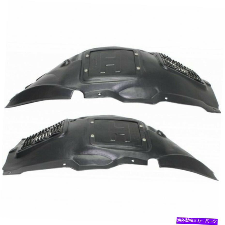 フェンダーライナー BMW 330iスプラッシュガード/フェンダーライナー2017 2018 LHおよびRHペアフロントBM1248130用 For BMW 330i Splash Guard/Fender Liner 2017 2018 LH and RH Pair Front BM1248130【並行輸入品】