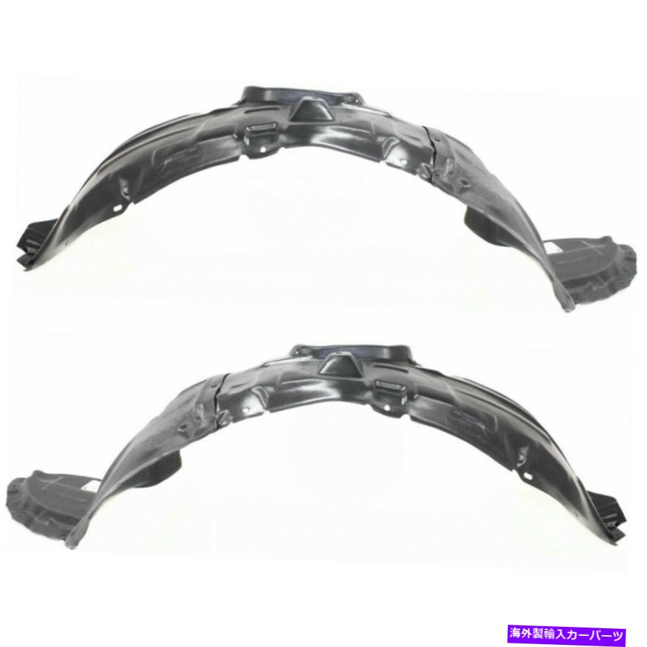 フェンダーライナー マツダ3スプラッシュガード /フェンダーライナー2007-2009 LHとRHペアフロント For Mazda 3 Splash Guard / Fender Liner 2007-2009 LH and RH Pair Front【並行輸入品】