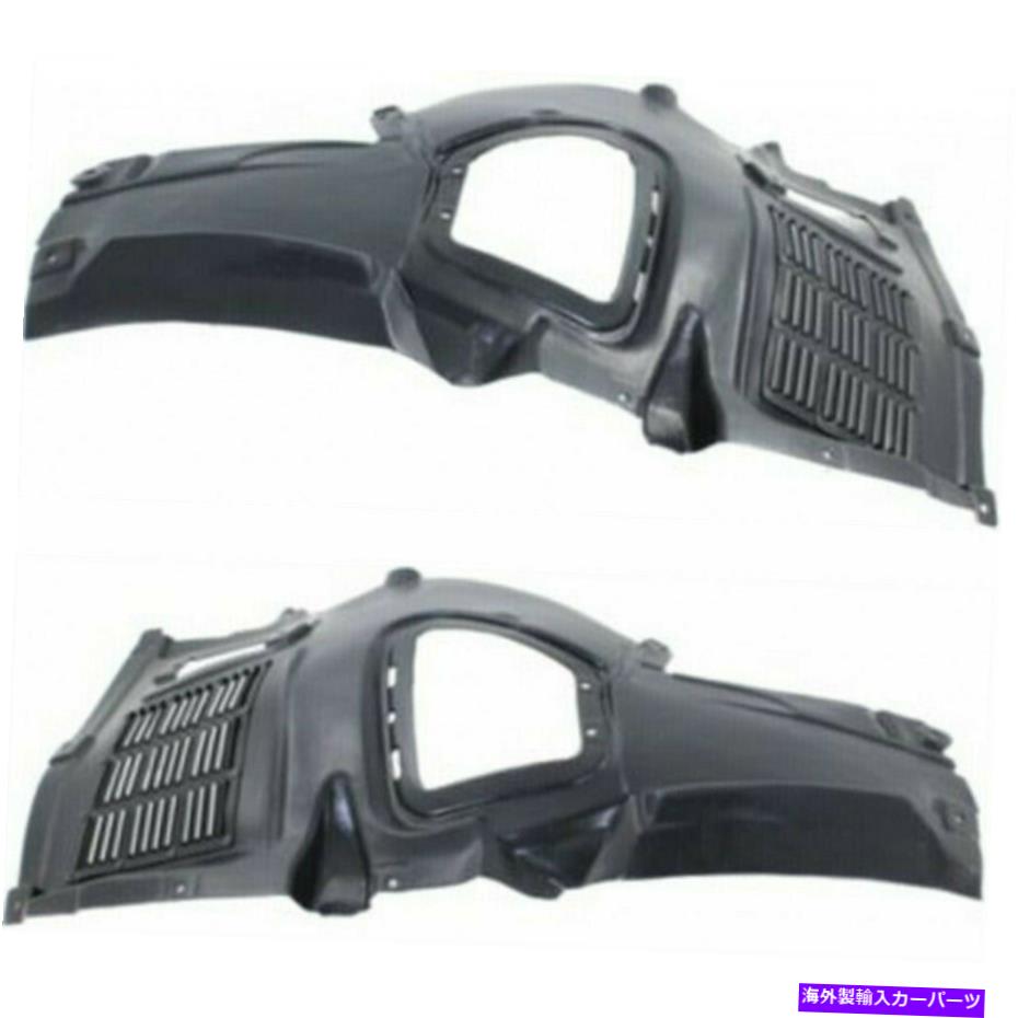 フェンダーライナー BMW 528Iスプラッシュガード/フェンダーライナー2011-2016 LHおよびRHペアフロントBM1248123 For BMW 528i Splash Guard/Fender Liner 2011-2016 LH and RH Pair Front BM1248123【並行輸入品】