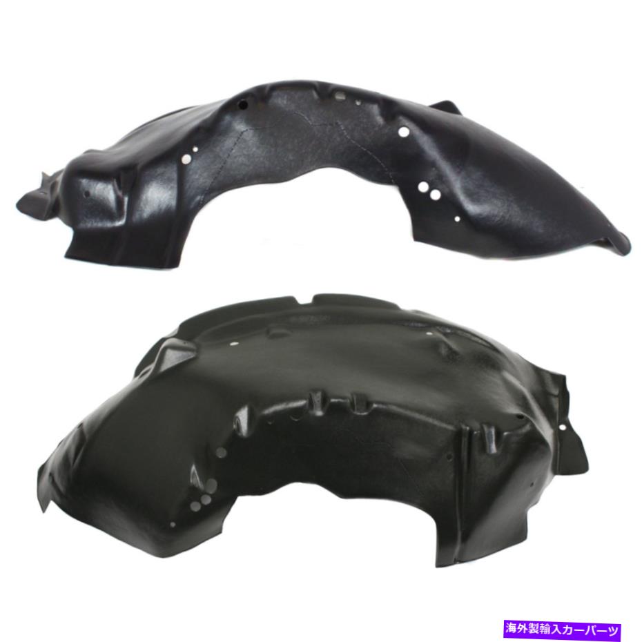 フェンダーライナー Chevy LH＆RH GMCペアのための2つの正面左と右のフェンダーライナーセット Fender Liners Set of 2 Front Left-and-Right Outside for Chevy LH & RH GMC Pair【並行輸入品】