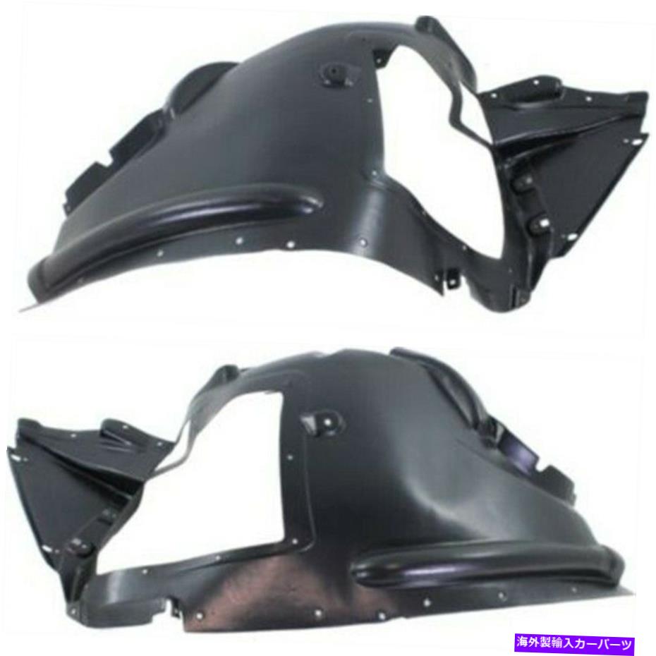 フェンダーライナー BMW X6 2010-2011ペアの2つのフロント左右右＆右LH＆RH＆RHのフェンダーライナーセット Fender Liners Set of 2 Front Left-and-Right LH & RH for BMW X6 2010-2011 Pair【並行輸入品】