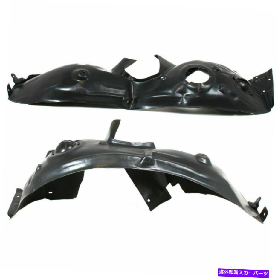 フェンダーライナー 2007-2015のスプラッシュシールドミニクーパーフロント左＆右側セット2 Splash Shield For 2007-2015 Mini Cooper Front Left & Right Side Set of 2【並行輸入品】 46,530円