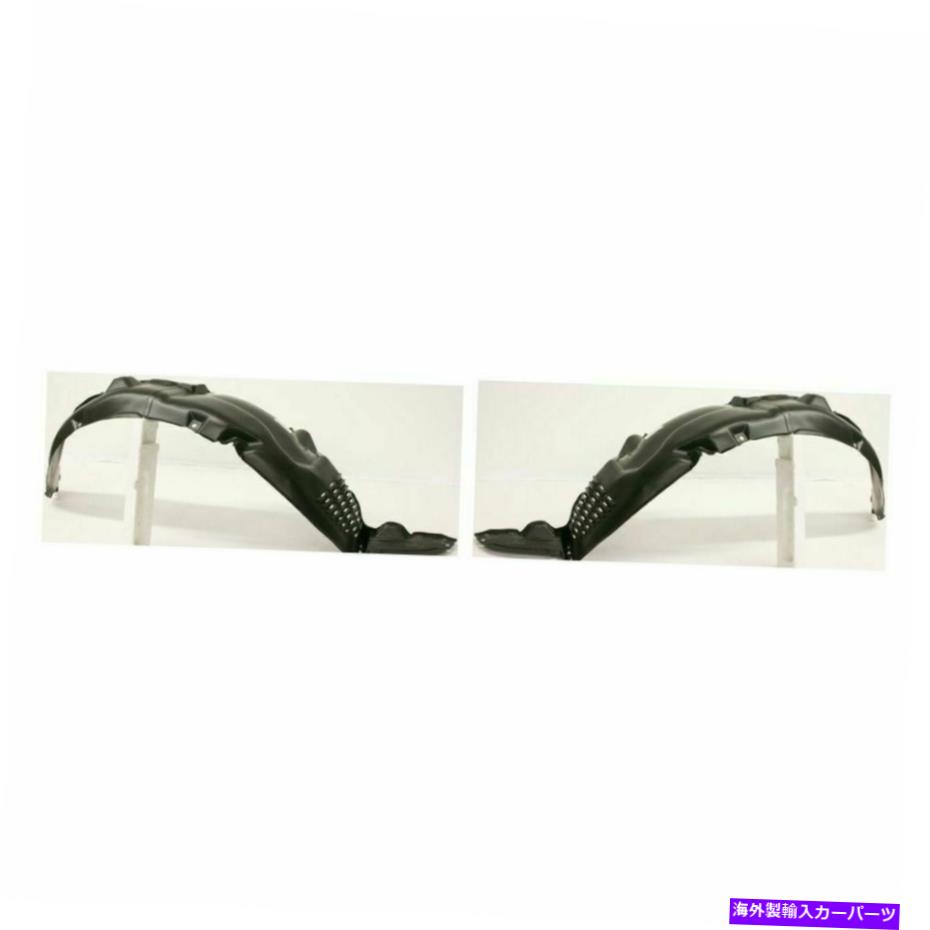 フェンダーライナー Kia optima kia magentis 2009-2010の2フロントLH＆RHフェンダーライナーの新しいセット New Set of 2 Front LH & RH Fender Liner For Kia Optima Kia Magentis 2009-2010【並行輸入品】