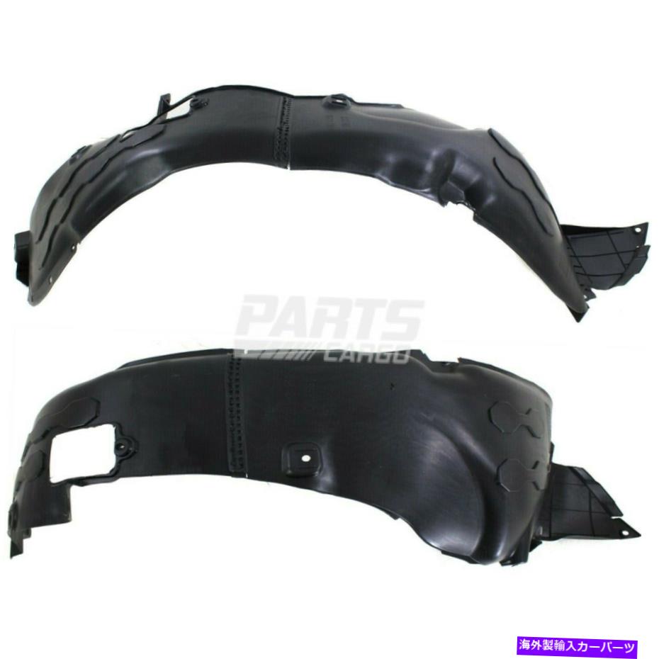 フェンダーライナー 2012 2013 2014 Kia Rio Front Left＆Right Fender Liner Inner Fender Plastic Fits 2012 2013 2014 Kia Rio Front Left & Right Fender Liner Inner Fender Plastic【並行輸入品】