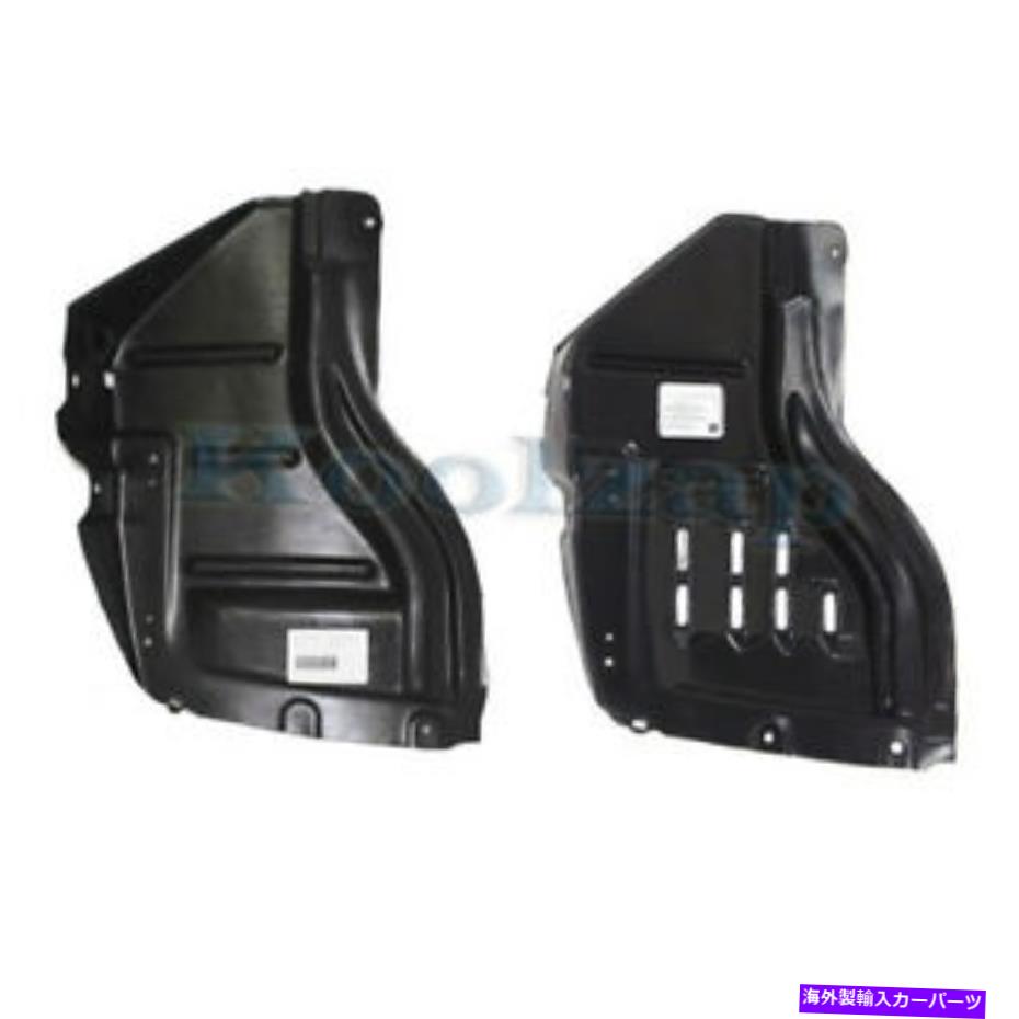 フェンダーライナー 07-13のツンドラフロントスプラッシュシールドインナーフェンダーライナー左右側セットペア For 07-13 Tundra Front Splash Shield Inner Fender Liner Left Right Side SET PAIR【並行輸入品】