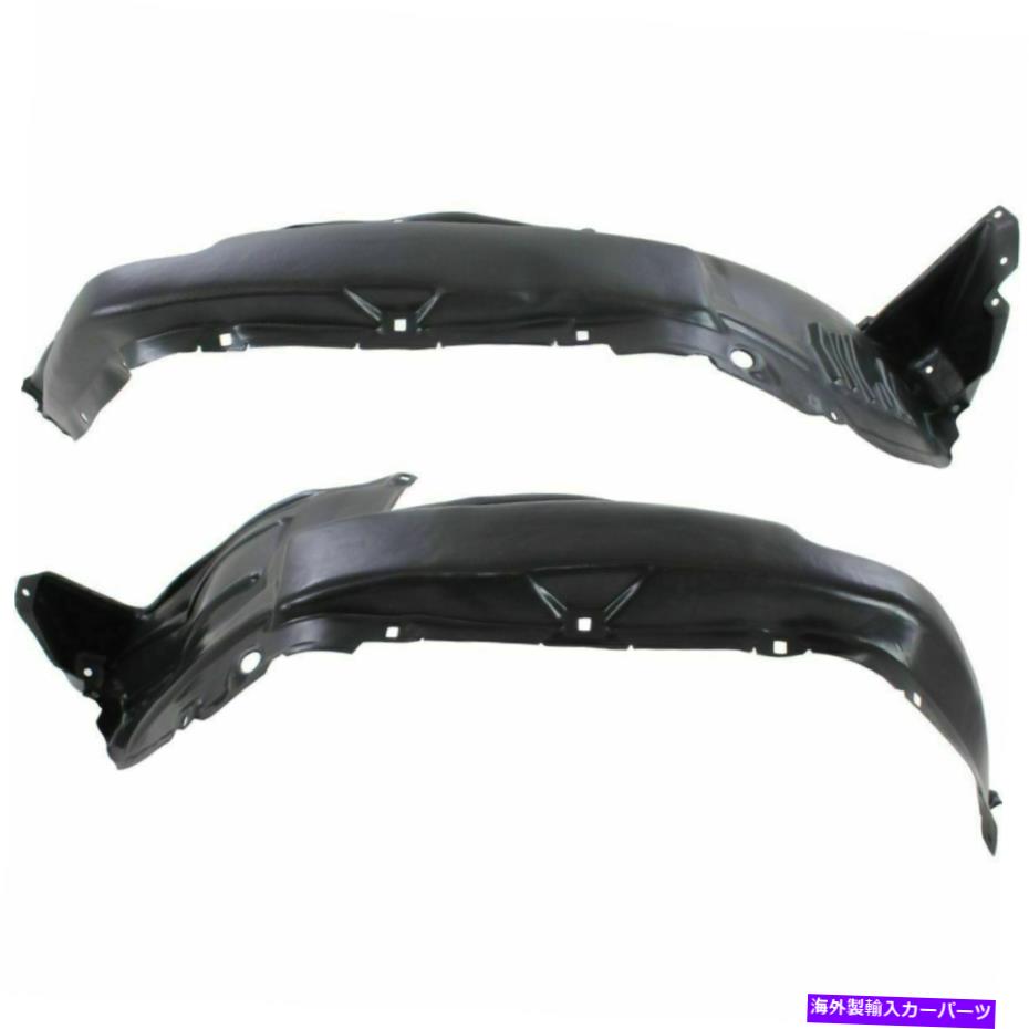 フェンダーライナー 2つの新しいセットTOYOTA 4RUNNER 2003-2005 FRONT LH＆RH SIDE INNER FENDER LINER New Set of 2 Fits TOYOTA 4RUNNER 2003-2005 Front LH & RH Side Inner Fender Liner【並行輸入品】