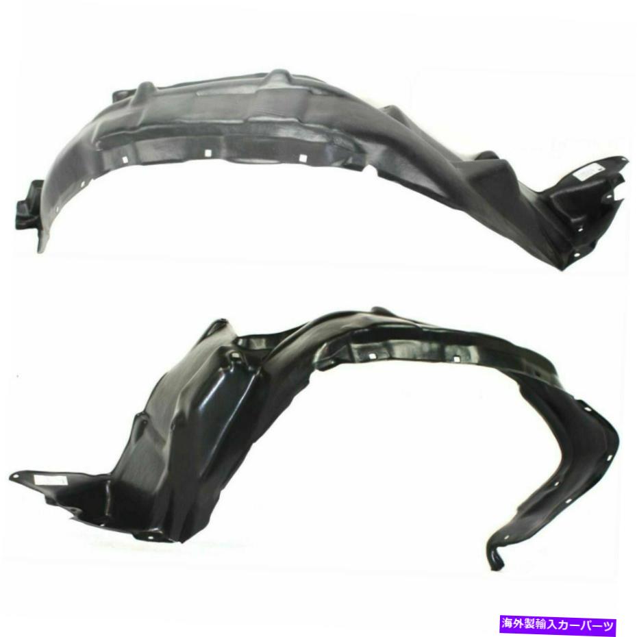 フェンダーライナー 2つの新しいセットTOYOTA TUNDRA 2000-2006フロント左＆右側フェンダーライナー New Set of 2 Fits TOYOTA TUNDRA 2000-2006 Front Left & Right Side Fender Liner【並行輸入品】