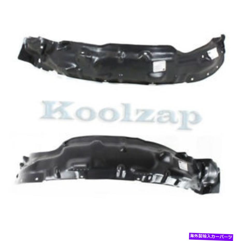 フェンダーライナー 95-00タコマフロントスプラッシュシールドインナーフェンダーライナー左右側セットペア For 95-00 Tacoma Front Splash Shield Inner Fender Liner Left Right Side SET PAIR【並行輸入品】