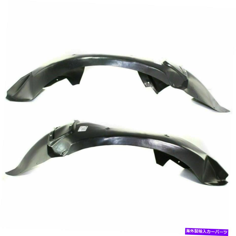 フェンダーライナー 新しいフロントRH＆LHフェンダーライナースプラッシュシールドフィット2010-2013シボレーカマロ New Front RH & LH Fender Liner Splash Shield Fits 2010-2013 Chevrolet Camaro【並行輸入品】
