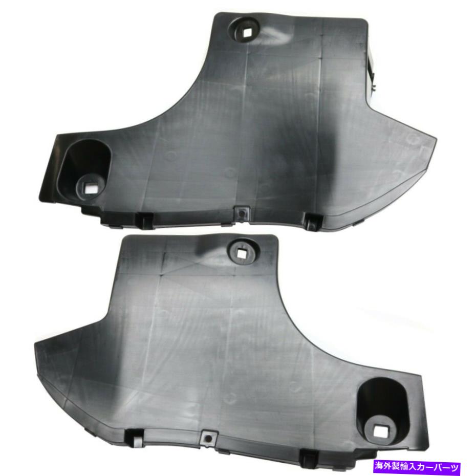 フェンダーライナー to1163102、to1162102バンパーフェイスバーシールセット2左後方右ペア TO1163102, TO1162102 Bumper Face Bar Seals Set of 2 Rear Left-and-Right Pair【並行輸入品】