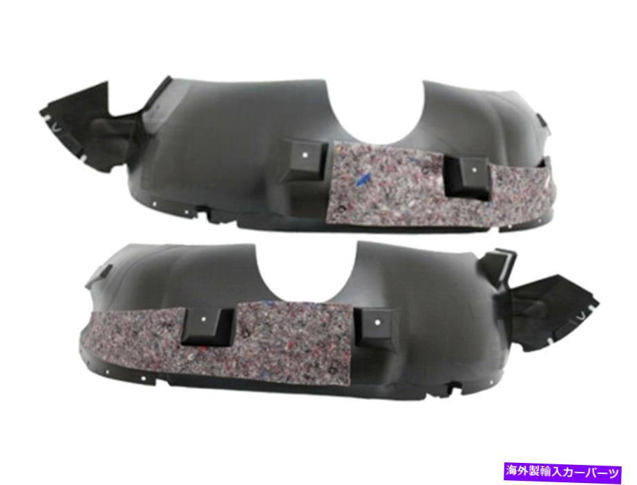 フェンダーライナー 2014-2017シボレーエクイノックスの新しいフロントドライバーと乗客のフェンダーライナーセット New Front Driver & Passenger Fender Liner Set For 2014-2017 Chevrolet Equinox【並行輸入品】