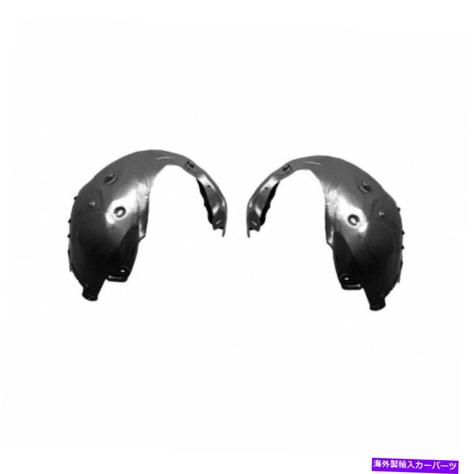 フェンダーライナー Dodge Charger 2011-2014 Fender Liner DriverとRassenger Sideペアフロント For Dodge Charger 2011-2014 Fender Liner Driver and Passenger Side Pair Front【並行輸入品】