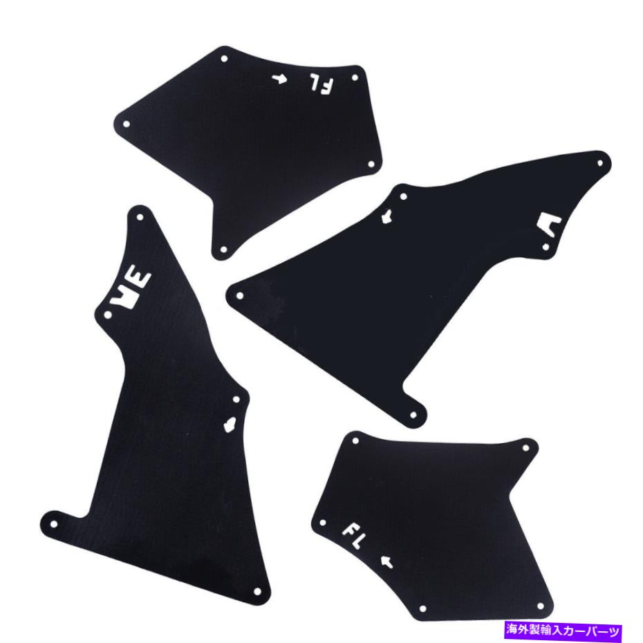 フェンダーライナー 4xcarフェンダーライナーガードスプラッシュシールクリップトヨタランドクルーザープラドJ120にフィット 4xCar Fender Liner Guard Splash Seal Clip Fit For Toyota Land Cruiser Prado J120【並行輸入品】