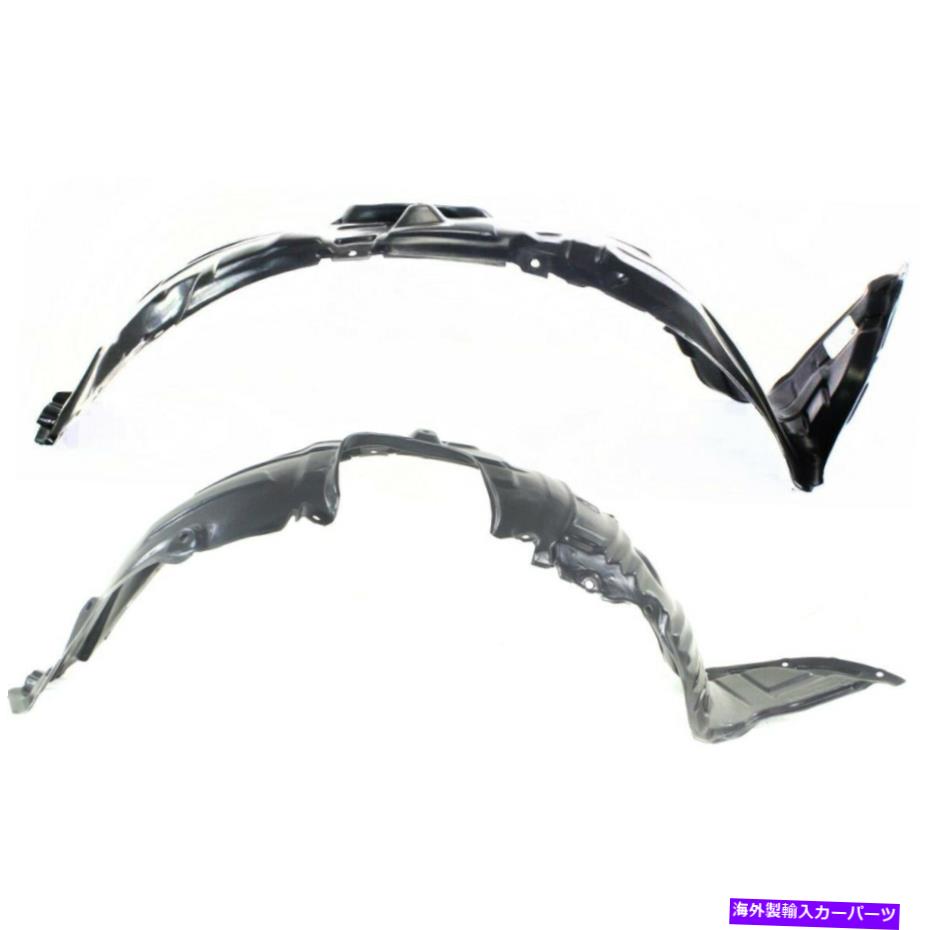フェンダーライナー CC4456130G、CC4456140G Fender Liners Set of 2 Front左右側LH＆RHペア CC4456130G, CC4456140G Fender Liners Set of 2 Front Left-and-Right LH & RH Pair【並行輸入品】