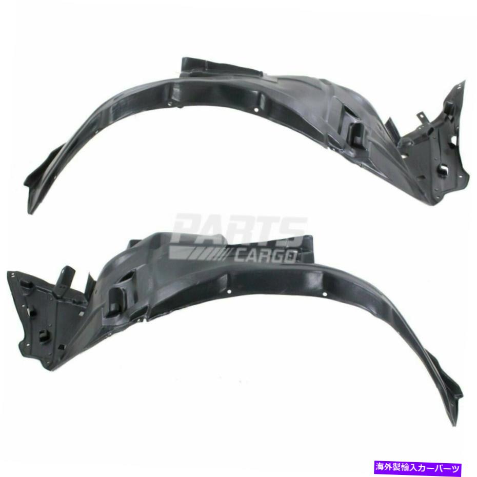 フェンダーライナー フィット2011-16ホンダCR-Z BM1248130 BM1249130フェンダーライナーフロント左＆右側 Fits 2011-16 Honda CR-Z BM1248130 BM1249130 Fender Liner Front Left & Right Side【並行輸入品】