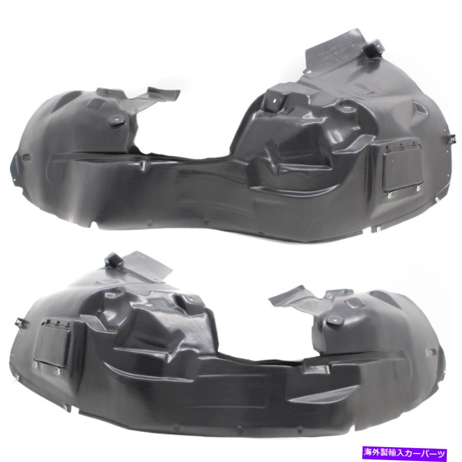 フェンダーライナー 2つのフェンダーライナーのフロントドライバーと乗客側LH RHの新しいセットレネゲードペア New Set of 2 Fender Liners Front Driver & Passenger Side LH RH for Renegade Pair【並行輸入品】