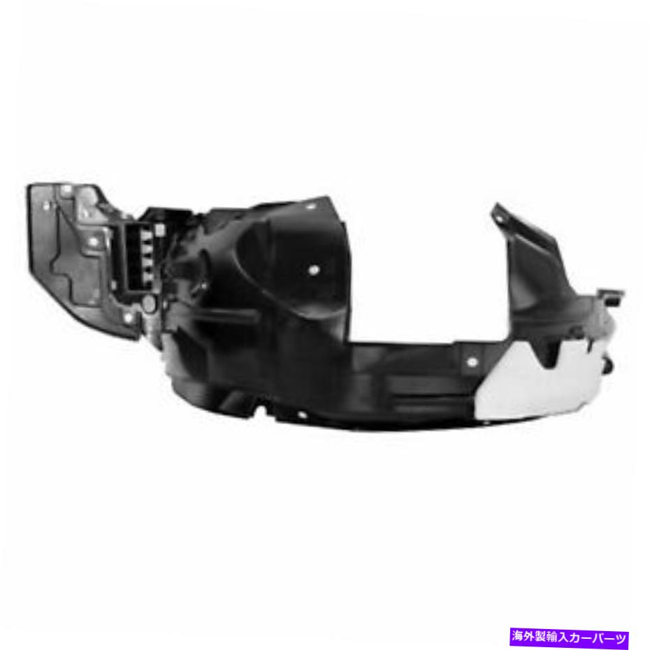 フェンダーライナー 新しいフロント左フェンダーライナースプラッシュシールド2009-14ホンダフィットHO1248132C CAPA New Front Left Fender Liner Splash Shield For 2009-14 Honda Fit HO1248132C Capa【並行輸入品】