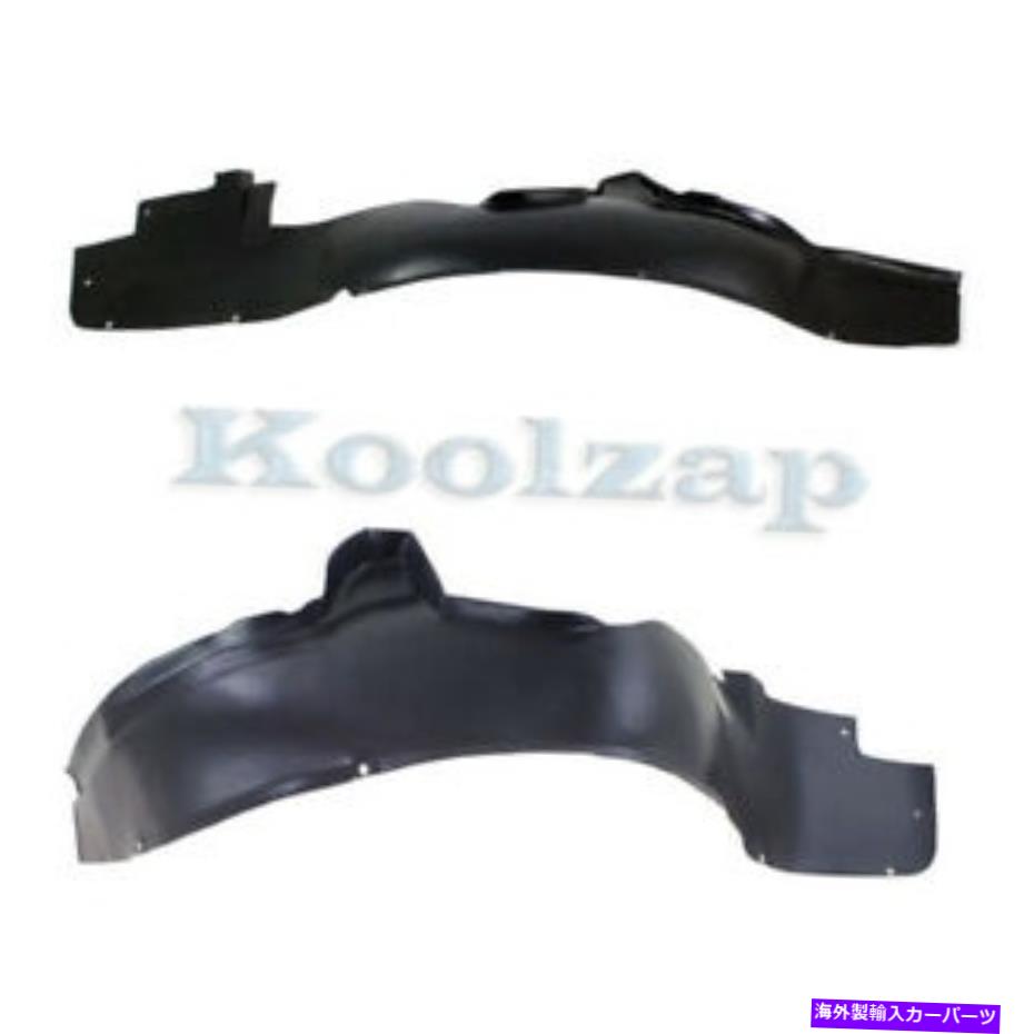 フェンダーライナー 04-08グランプリフロントスプラッシュシールドインナーフェンダーライナー左右セットペア For 04-08 Grand Prix Front Splash Shield Inner Fender Liner Left Right SET PAIR【並行輸入品】