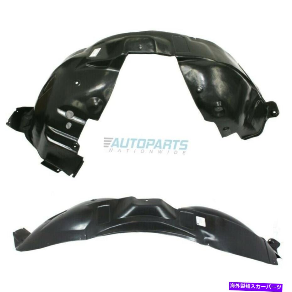 フェンダーライナー 2つのフェンダーライナープラスチックフィット2007-2010 Ford Edge FO1249130 FO1248130の新しいセット NEW SET OF 2 FENDER LINER PLASTIC FITS 2007-2010 FORD EDGE FO1249130 FO1248130【並行輸入品】