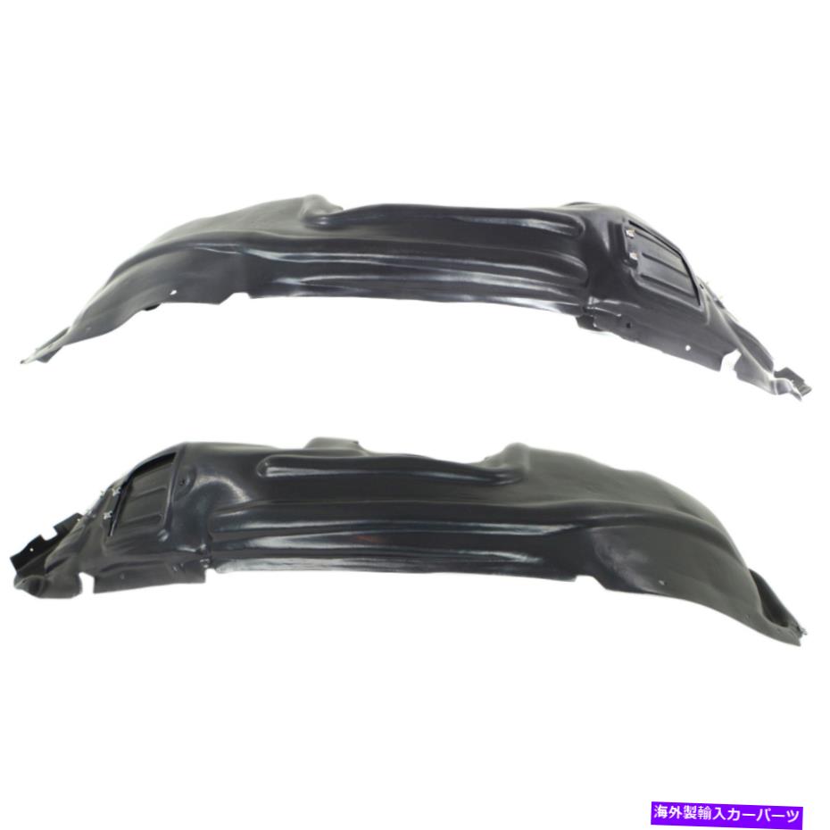 フェンダーライナー 2014-2018のフェンダーライナーセットジープチェロキーフロント左と右2pc Fender Liner Set For 2014-2018 Jeep Cherokee Front Left and Right 2Pc【並行輸入品】