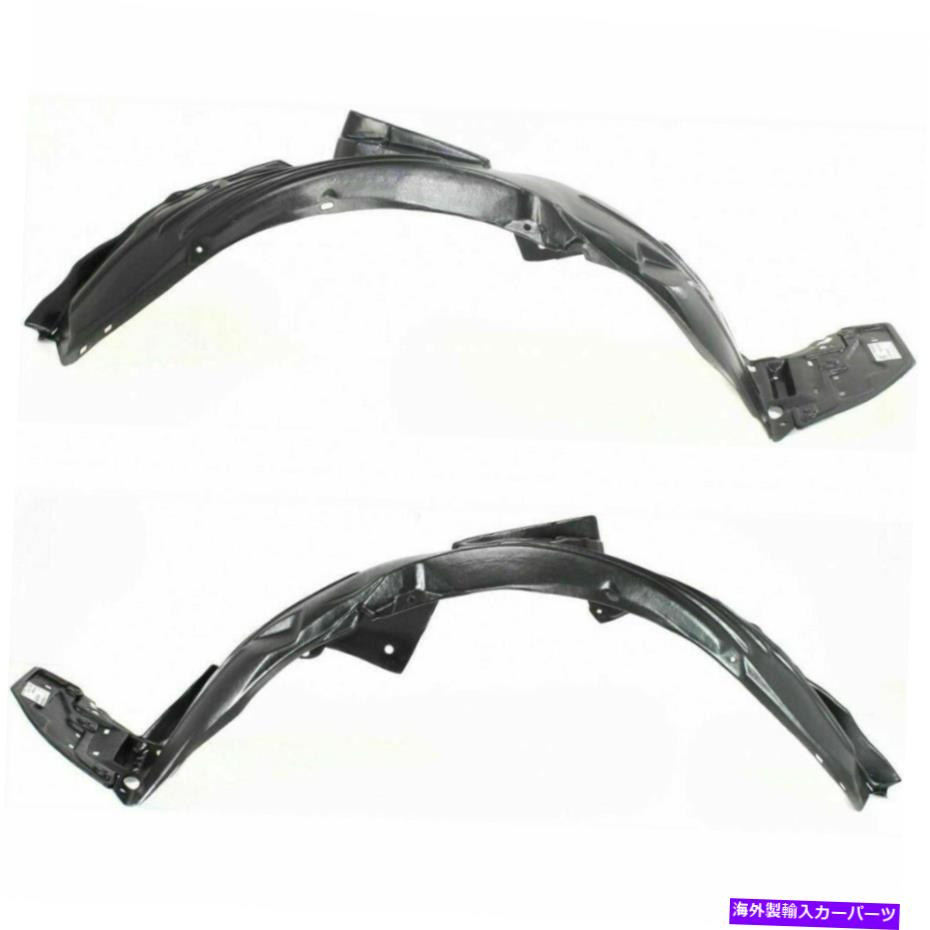 フェンダーライナー 2つの新しいセットHonda Fit 2009-2014 Front Left＆Right Sideフェンダーライナー New Set of 2 Fits HONDA FIT 2009-2014 Front Left & Right Side Fender Liner【並行輸入品】