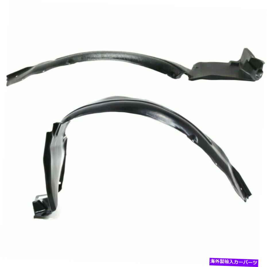 フェンダーライナー フェンダーライナーフロントLH RHドライバー＆乗客サイドフィット1995-2001シボレーメトロ Fender Liner Front LH RH Driver & Passenger Side Fits 1995-2001 Chevrolet Metro【並行輸入品】
