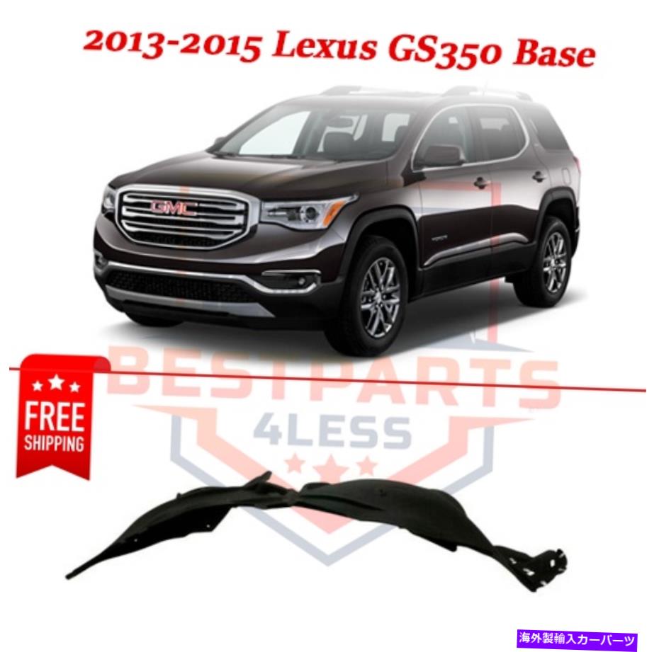 フェンダーライナー 新しいフロントフェンダーライナー84336224 2019 GMC Acadiaの右側 New Front Fender Liners 84336224 right side for 2019 GMC Acadia【並行輸入品】