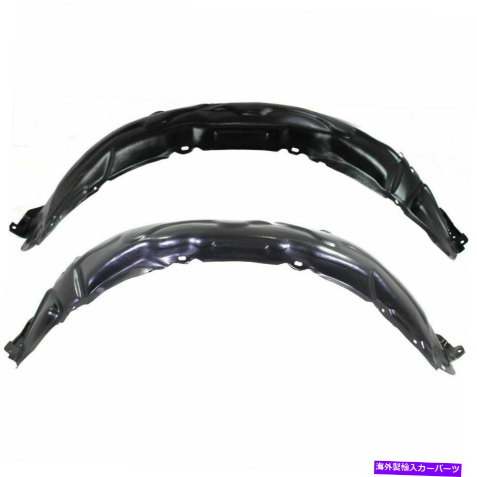 フェンダーライナー 2つの新しいセットトヨタカムリ07-11フロントドライバーと乗客側フェンダーライナー New Set of 2 Fits TOYOTA CAMRY 07-11 Front Driver & Passenger Side Fender Liner【並行輸入品】