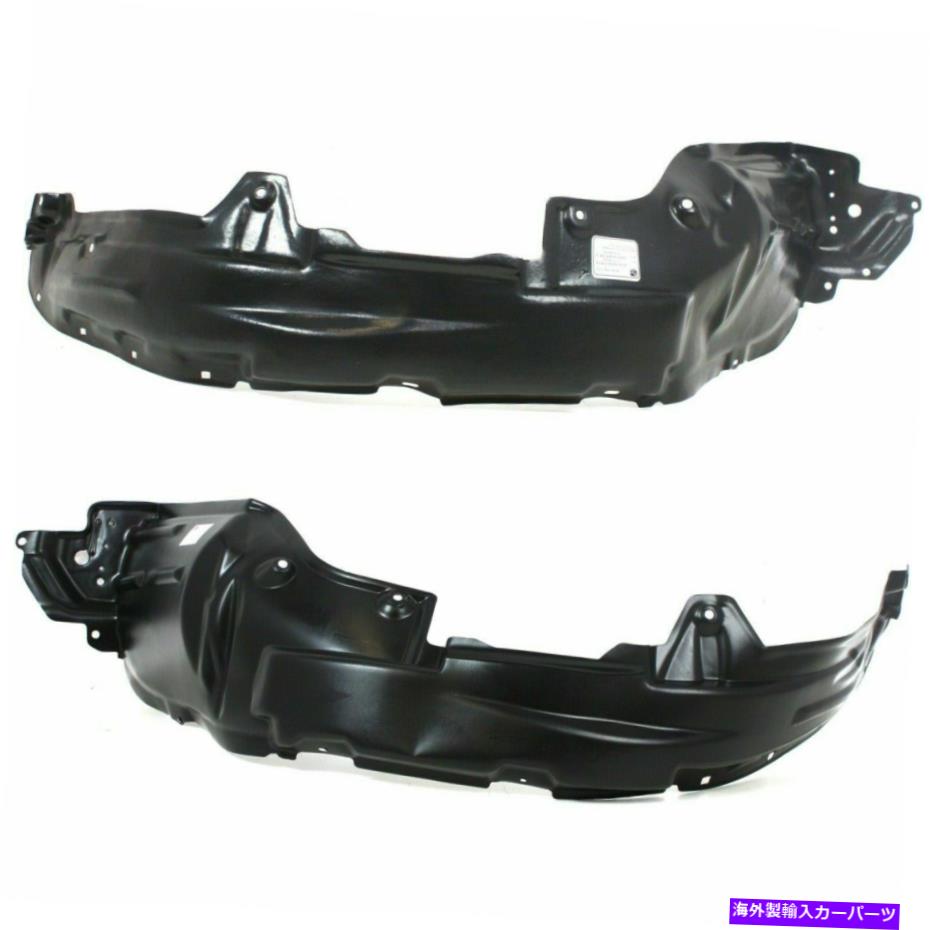 フェンダーライナー 2つの新しいセットTOYOTA RAV4 2006-12フロント左＆右側の内側フェンダーライナー New Set of 2 Fits TOYOTA RAV4 2006-12 Front Left & Right Side Inner Fender Liner【並行輸入品】