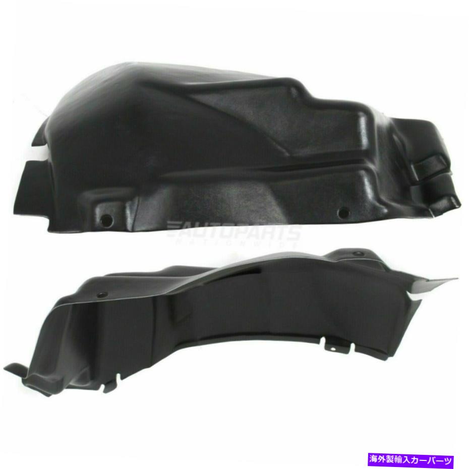 フェンダーライナー 2 LH＆RHサイドフェンダーライナーフィット2003-2010 Dodge Viper Coupeの新しいフロントセット New Front Set Of 2 LH & RH Side Fender Liner Fits 2003-2010 Dodge Viper Coupe【並行輸入品】