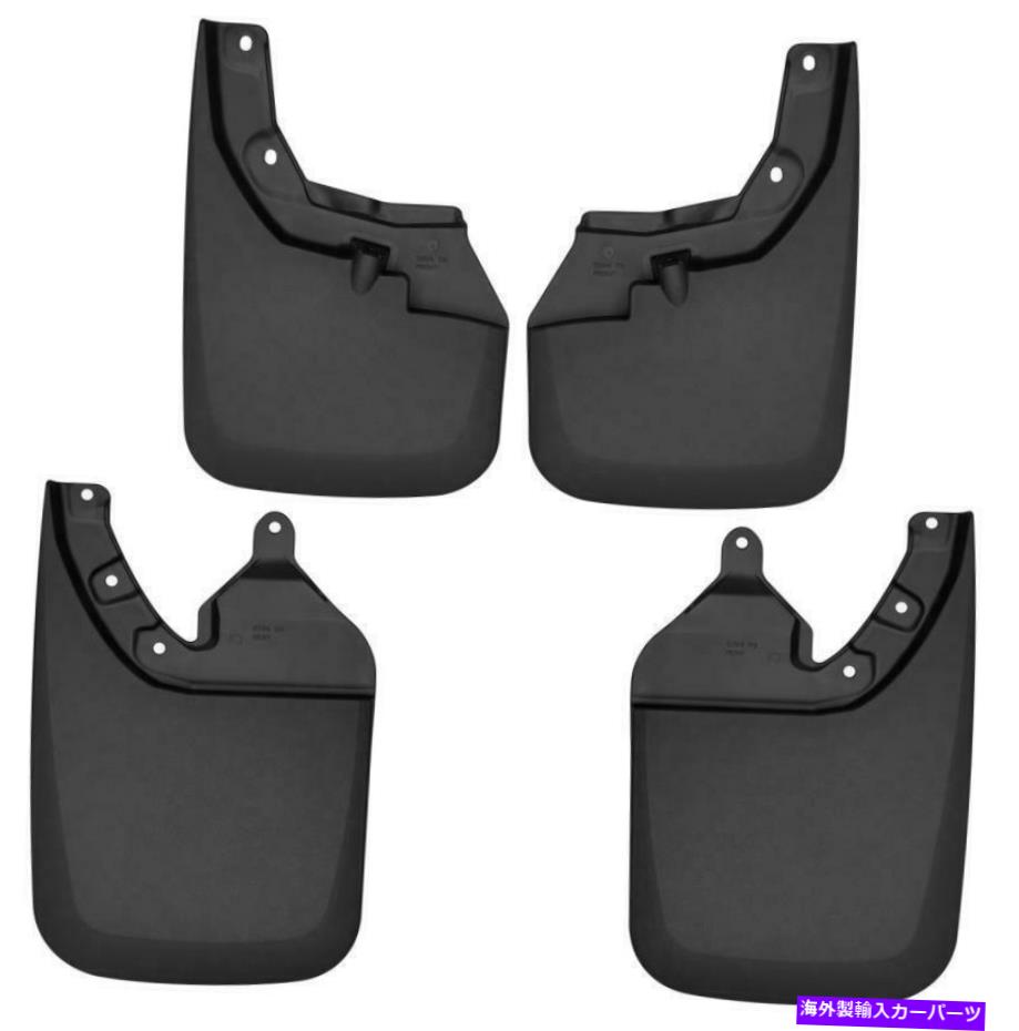 フェンダーライナー 2016-2017のハスキーライナートヨタタコマW/ OEフェンダーフレアフロントアンドリアマッド Husky Liners for 2016-2017 Toyota Tacoma w/ OE Fender Flares Front and Rear Mud【並行輸入品】