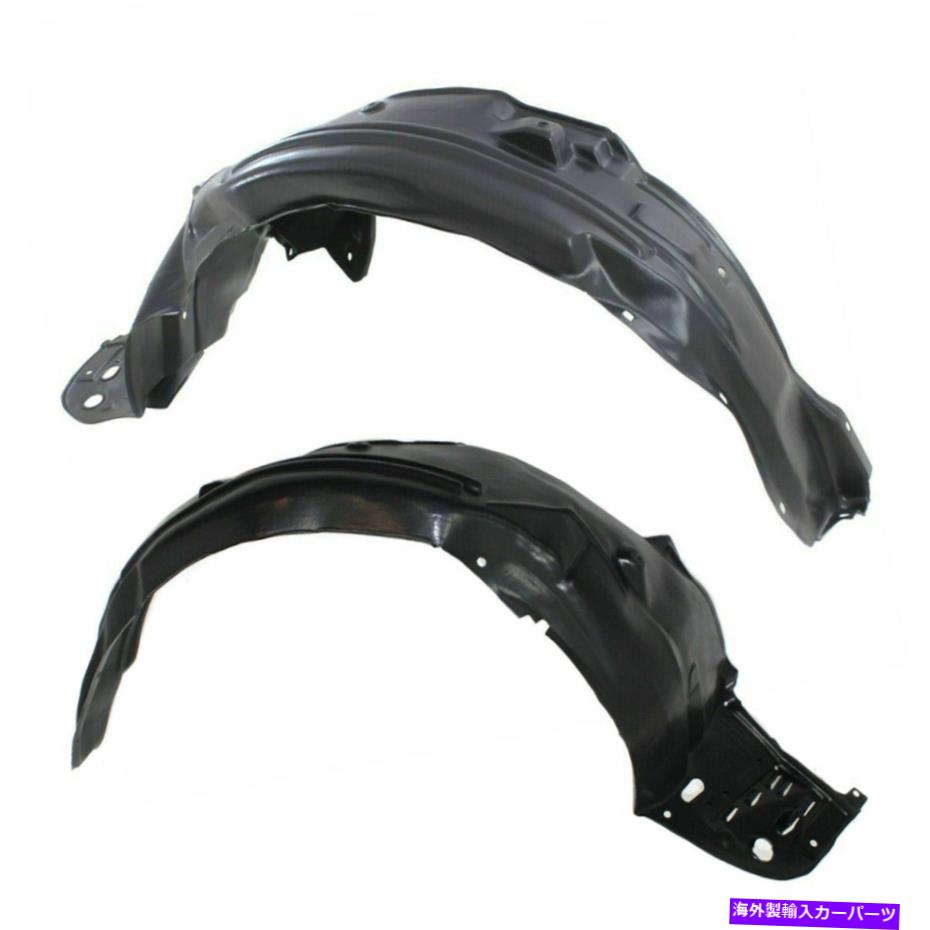 フェンダーライナー 13-15ホンダアコードクーペ用の新しいフロントドライバーと乗客側フェンダーライナーセット New Front Driver & Passenger Side Fender Liner Set For 13-15 Honda Accord Coupe【並行輸入品】 47,586円