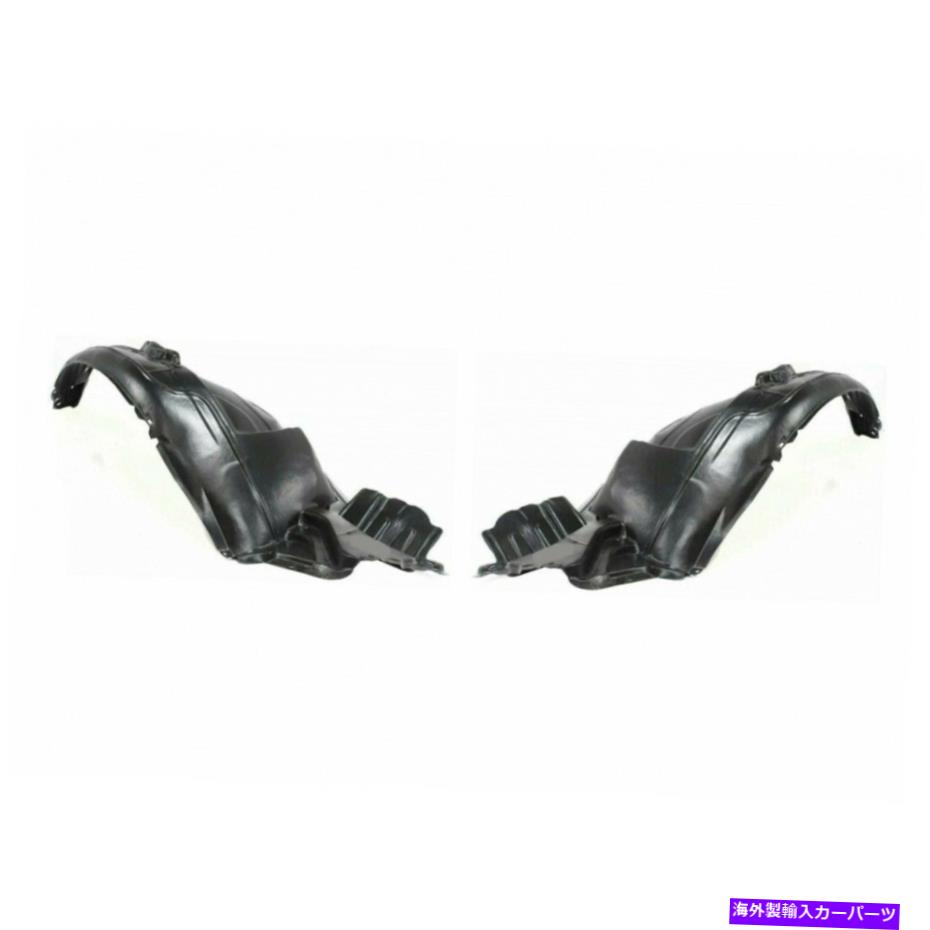 フェンダーライナー Subaru Impreza 2002 2003 Fender Liner DriverとRassenger Sideペアの場合|フロント For Subaru Impreza 2002 2003 Fender Liner Driver and Passenger Side Pair | Front【並行輸入品】