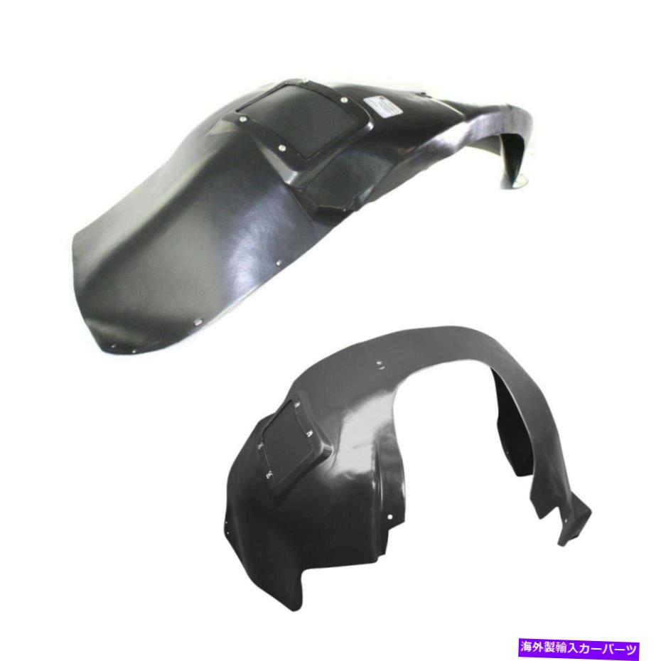 フェンダーライナー 10-13シボレーカマロSS用の新しいフロントドライバーと乗客側フェンダーライナーセット New Front Driver & Passenger Side Fender Liner Set For 10-13 Chevrolet Camaro SS【並行輸入品】