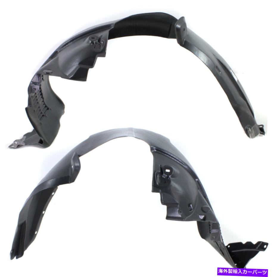 フェンダーライナー 2010-2011 Kia Soul Front 2-PCSのフェンダーライナーセット Fender Liner Set For 2010-2011 Kia Soul Front 2-Pcs【並行輸入品】