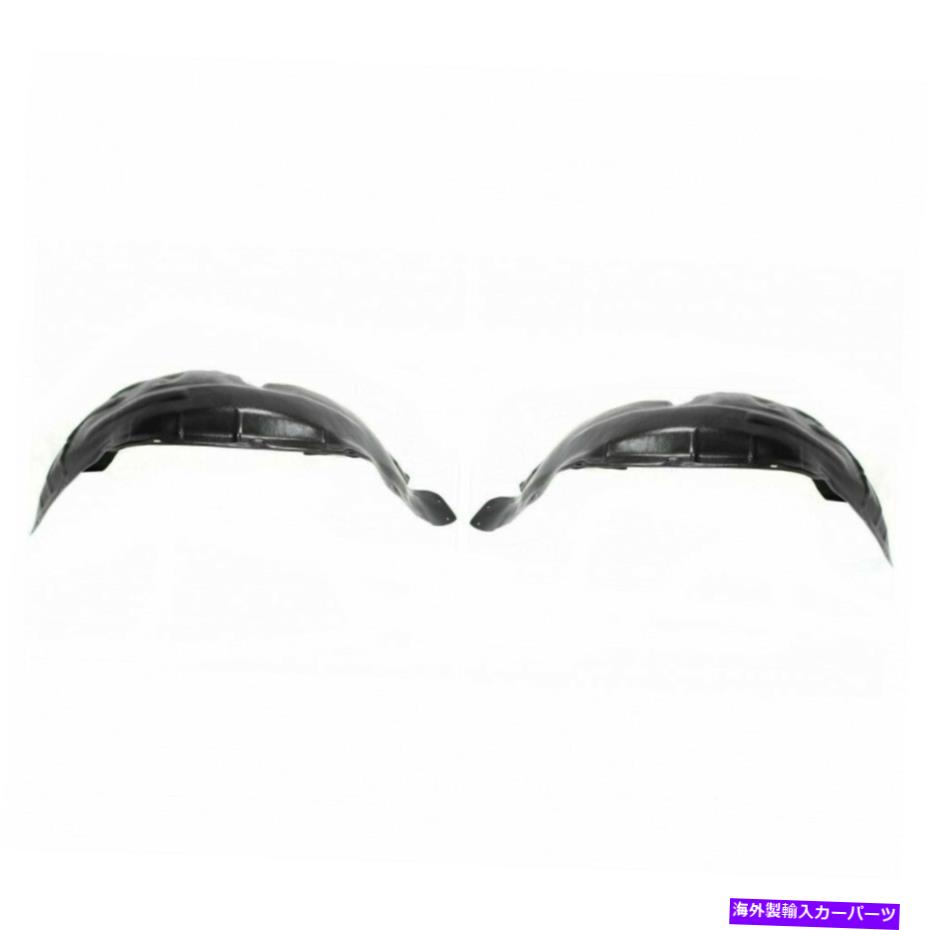 フェンダーライナー ジープリバティ2008-2012フェンダーライナードライバーと乗客側のペア For Jeep Liberty 2008-2012 Fender Liner Driver and Passenger Side Pair【並行輸入品】