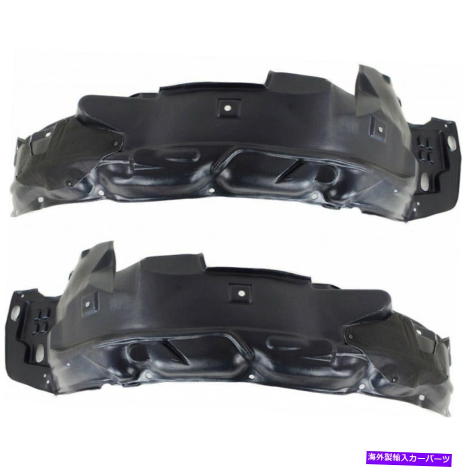 フェンダーライナー ホンダシビックスプラッシュガード/フェンダーライナー2012-2015 LH＆RHペア/セットクーペ/セダン For Honda Civic Splash Guard/Fender Liner 2012-2015 LH & RH Pair/Set Coupe/Sedan【並行輸入品】