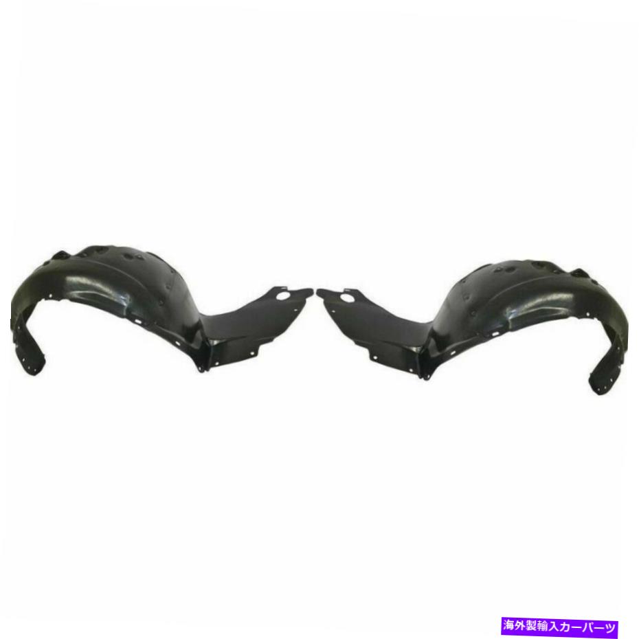 フェンダーライナー 2つの新しいセットマツダ6 2003-2004フロントドライバーと乗客側フェンダーライナー New Set of 2 Fits MAZDA 6 2003-2004 Front Driver & Passenger Side Fender Liner【並行輸入品】