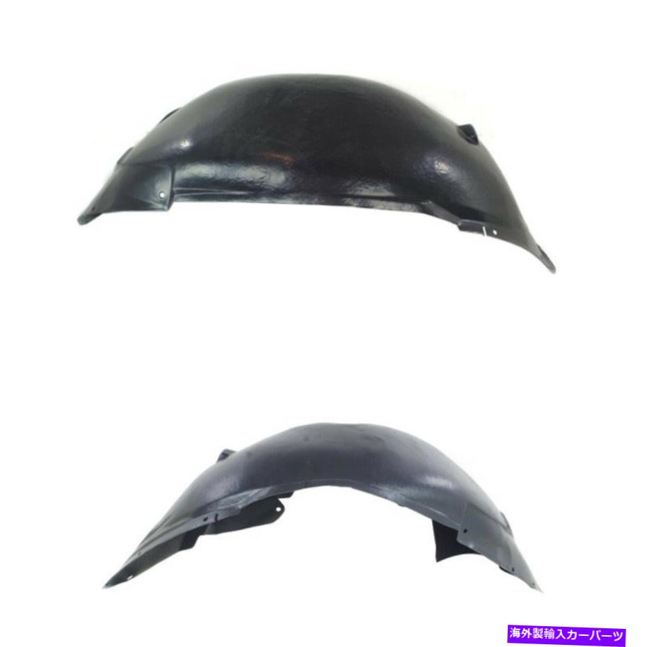 フェンダーライナー 2つのフロントドライバーと助手席側のフェンダーライナーセットポンティアックソルスティス Fender Liner Set of 2 Front Driver & Passenger Side Fits Pontiac Solstice【並行輸入品】